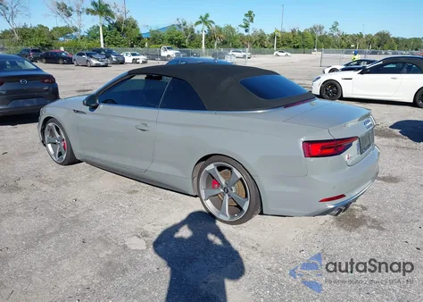 2019 Audi S5 3.0T Premium Plus z USA, uszkodzony, nr VIN WAUY4GF53KN007546